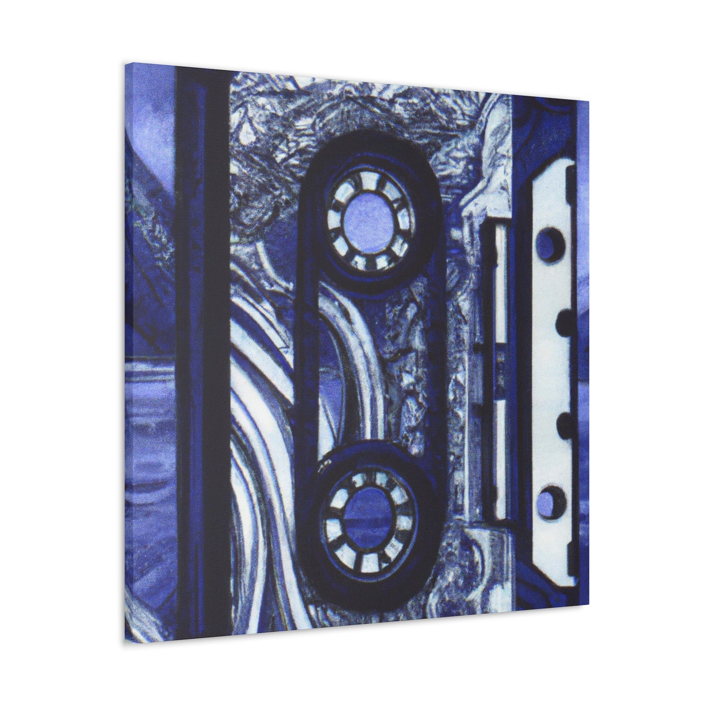 "Cassette Tape Symphony' - Canvas