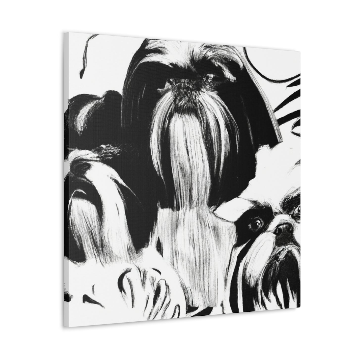 Dreaming Shih Tzu Puppy - Canvas