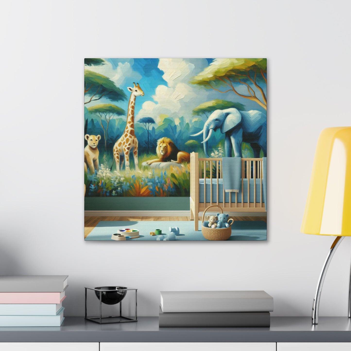 Wild Serengeti Symphony - Canvas