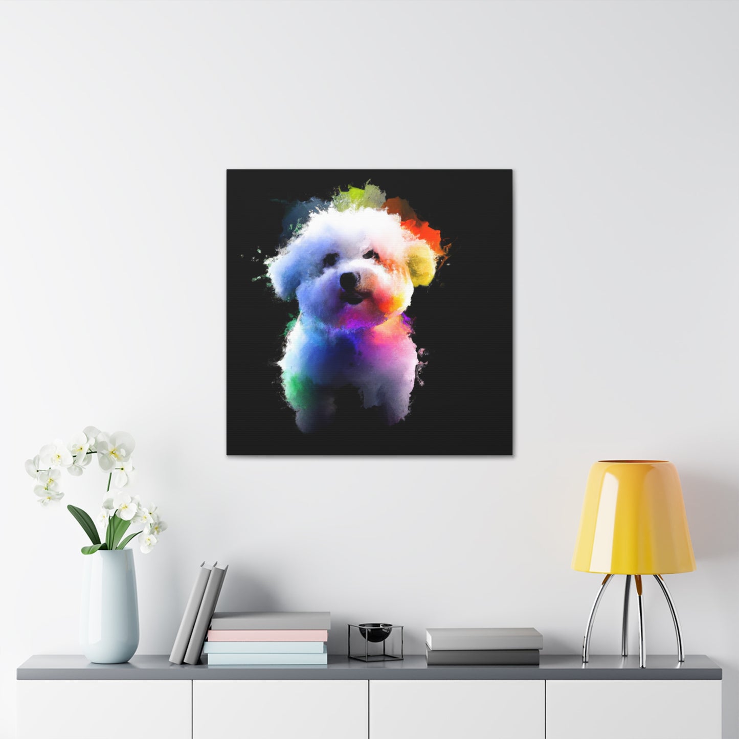 "Proud Bichon Frise" - Canvas