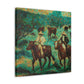 "Herd of Cattle Drive" - Canvas