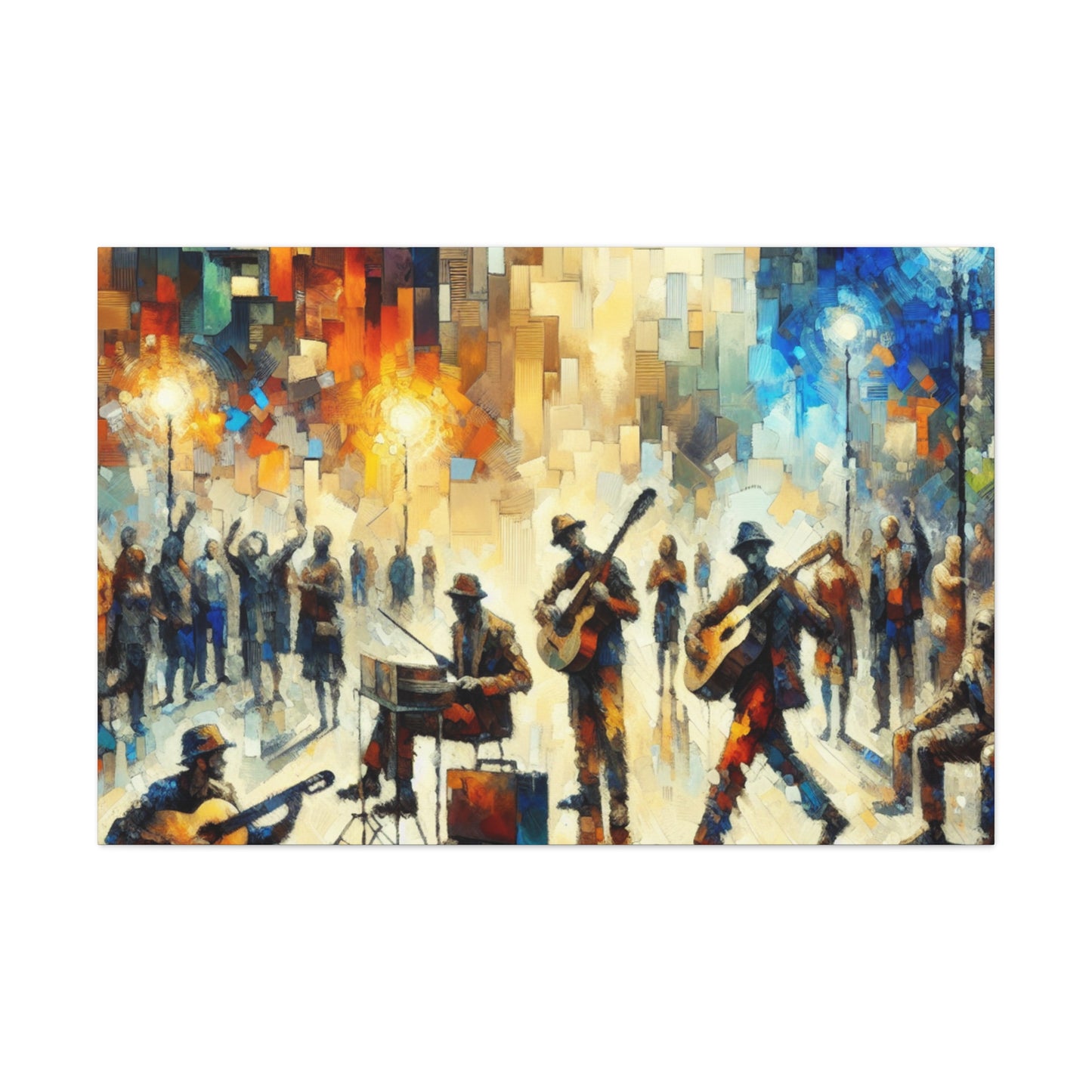 Dynamic Urban Rhythm - Canvas