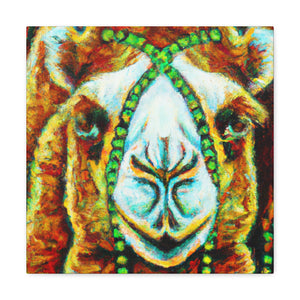 "Bactrian Camel Impressionism" - Canvas