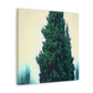 Cypress in Moonlight Shine - Canvas