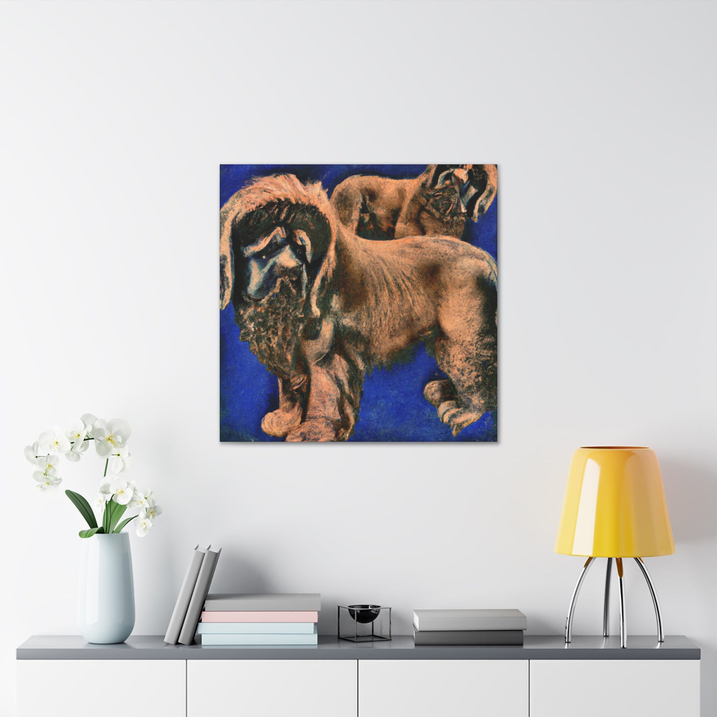 Tibetan Mastiff Dreamscape - Canvas