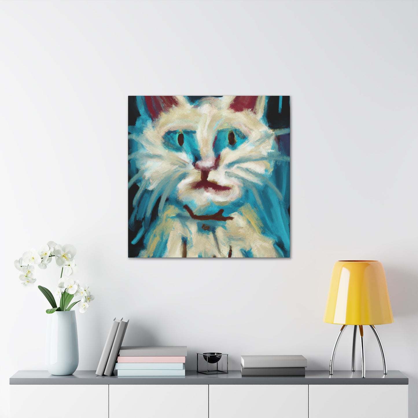 Ragdoll in Abstraction - Canvas