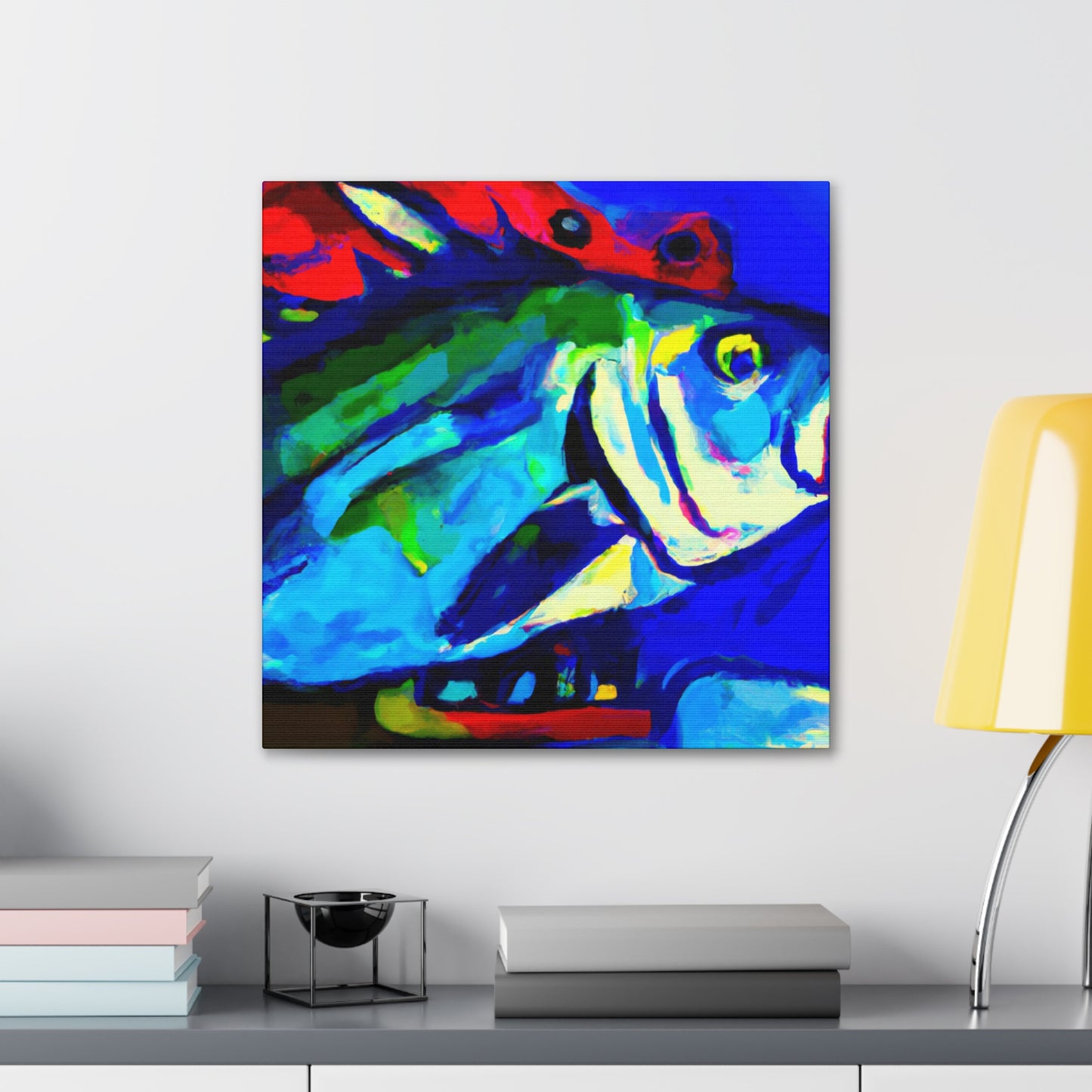 "Walleye at Sunrise" - Canvas