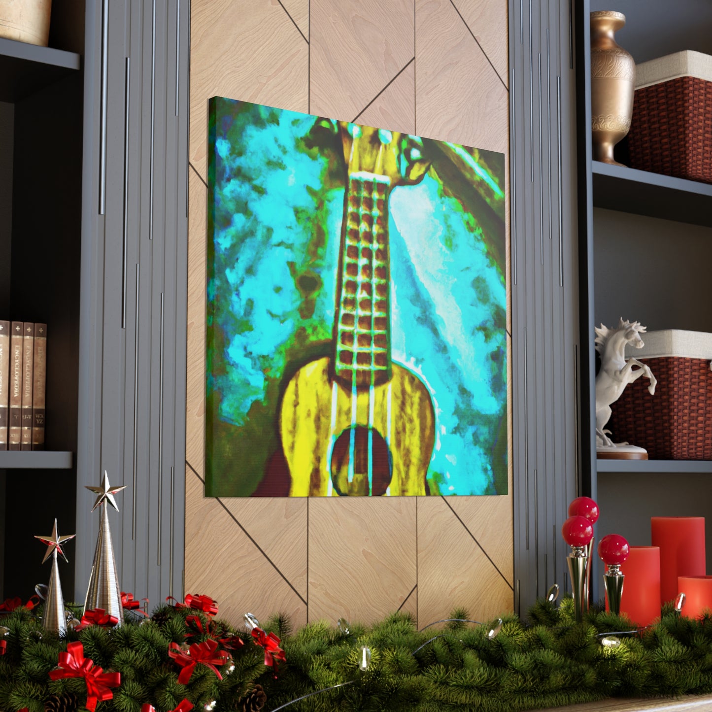 Ukelele Strumming Joy - Canvas