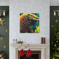 Komodo Dragon Majesty. - Canvas