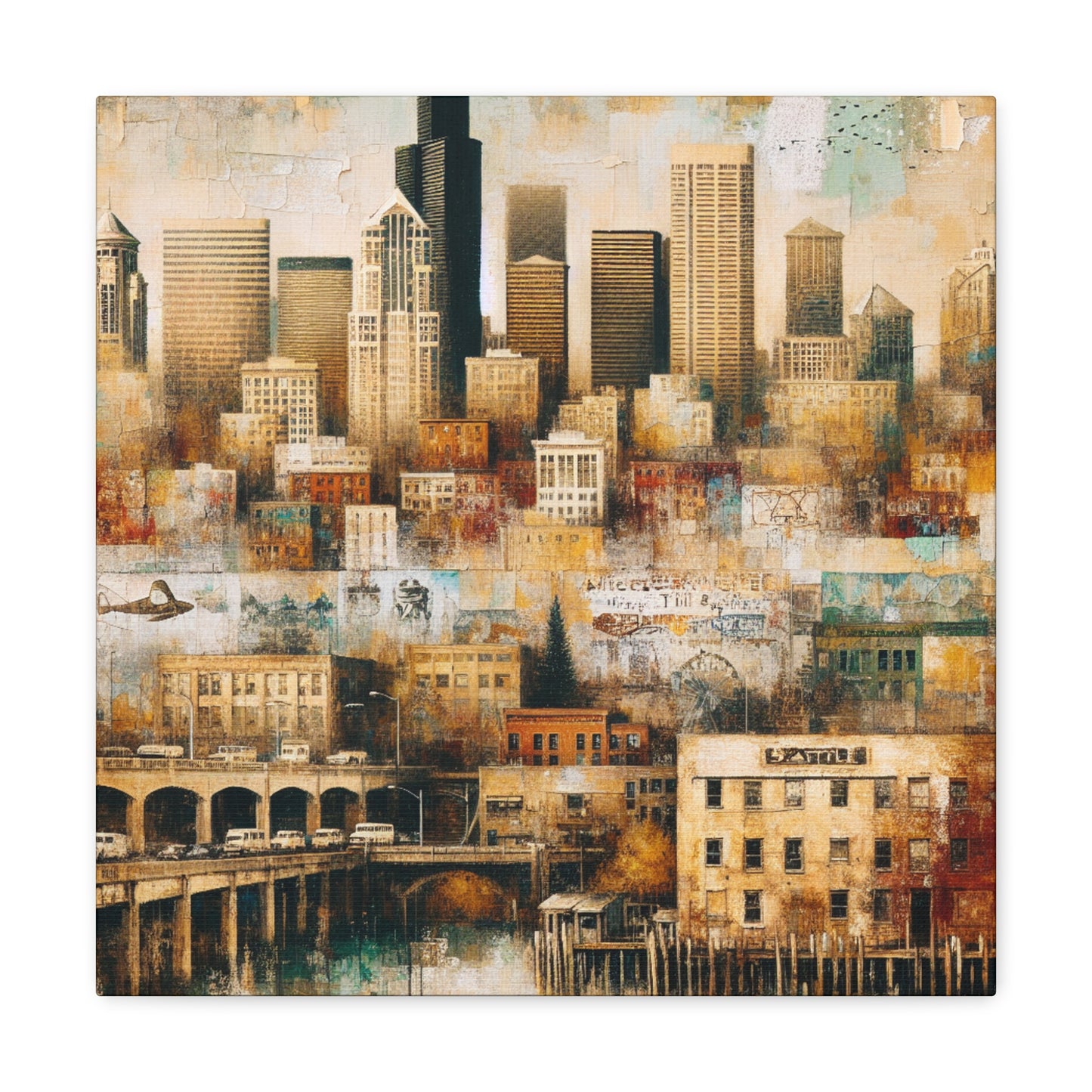 Emerald City Unleashed - Canvas