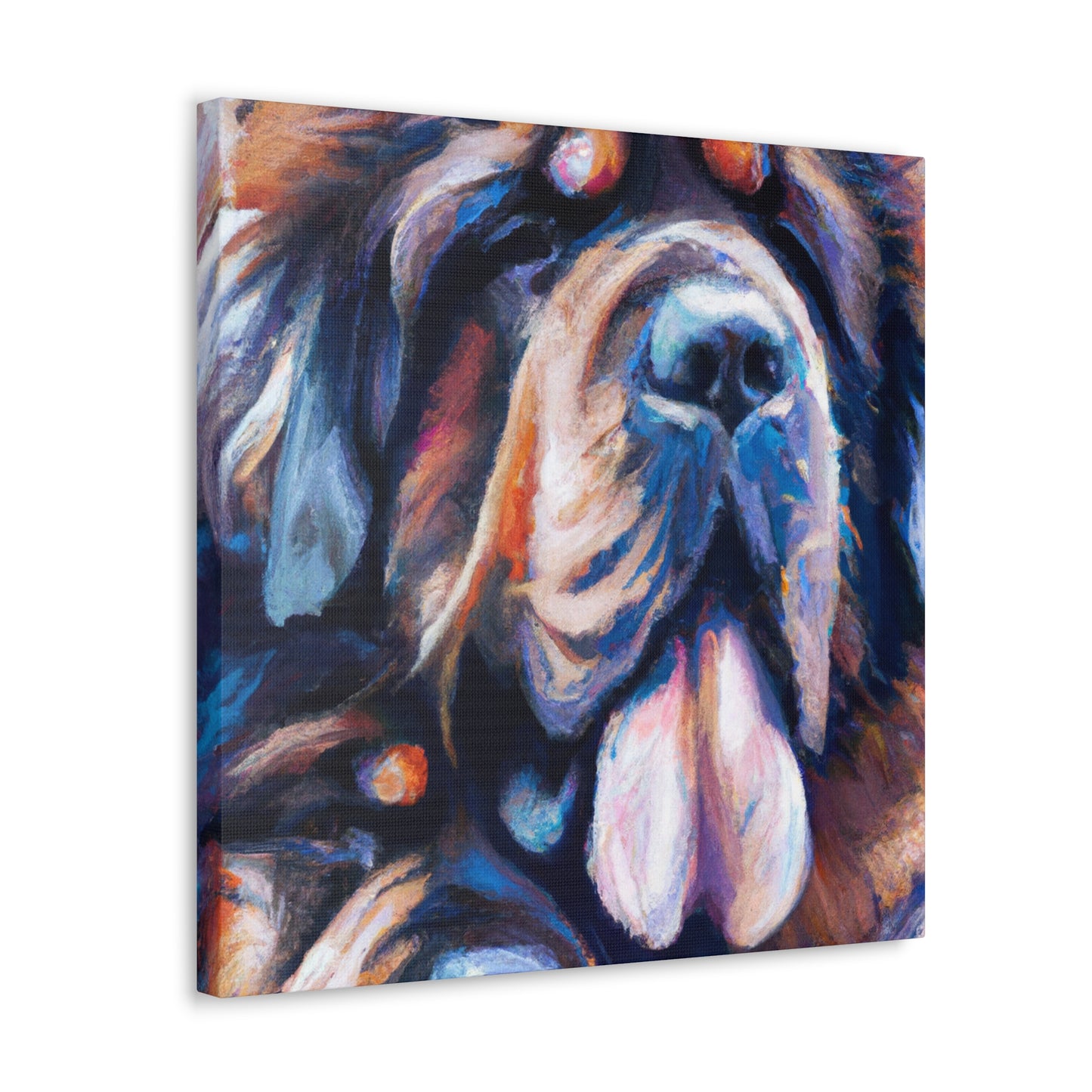 Fur and Sunset Mastiff - Canvas