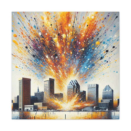 "Charm City Enchanting" - Canvas