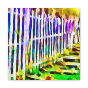 "Fence of the Barnyard" - Canvas