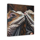 "Frog-like Frilled Lizard" - Canvas