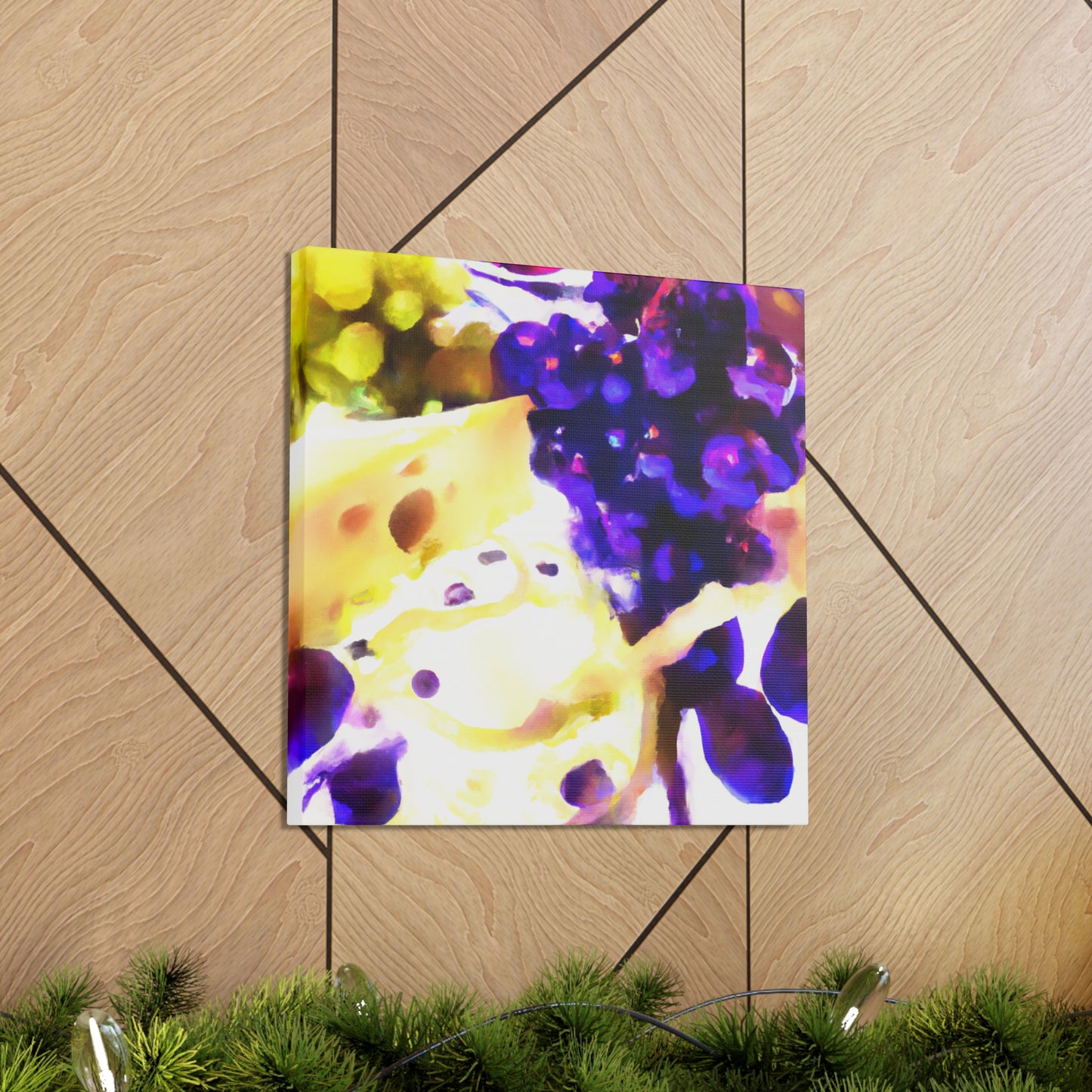 Cheese and Grapes Dream - Canvas