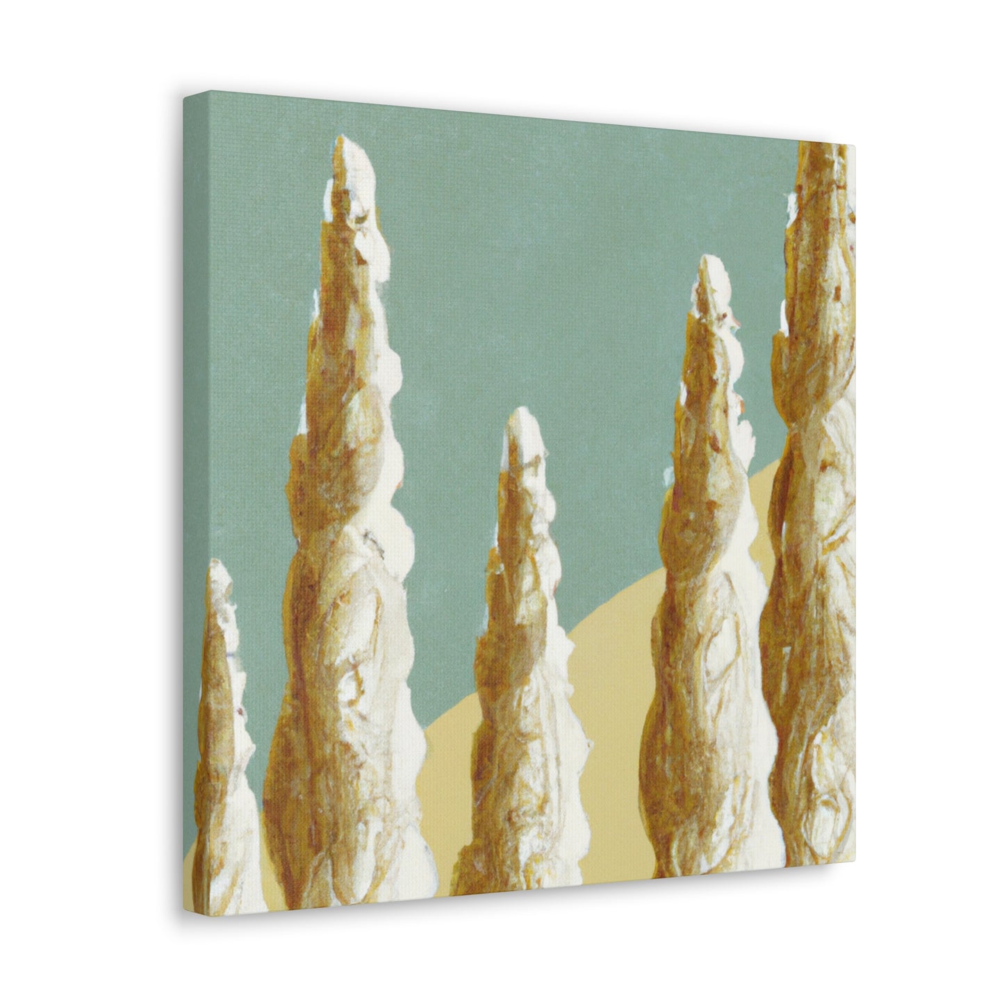 "Cypress in Moonlight" - Canvas