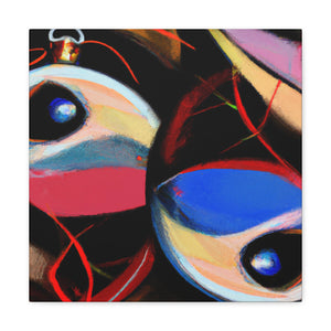 Christmas Ornament Abstraction - Canvas