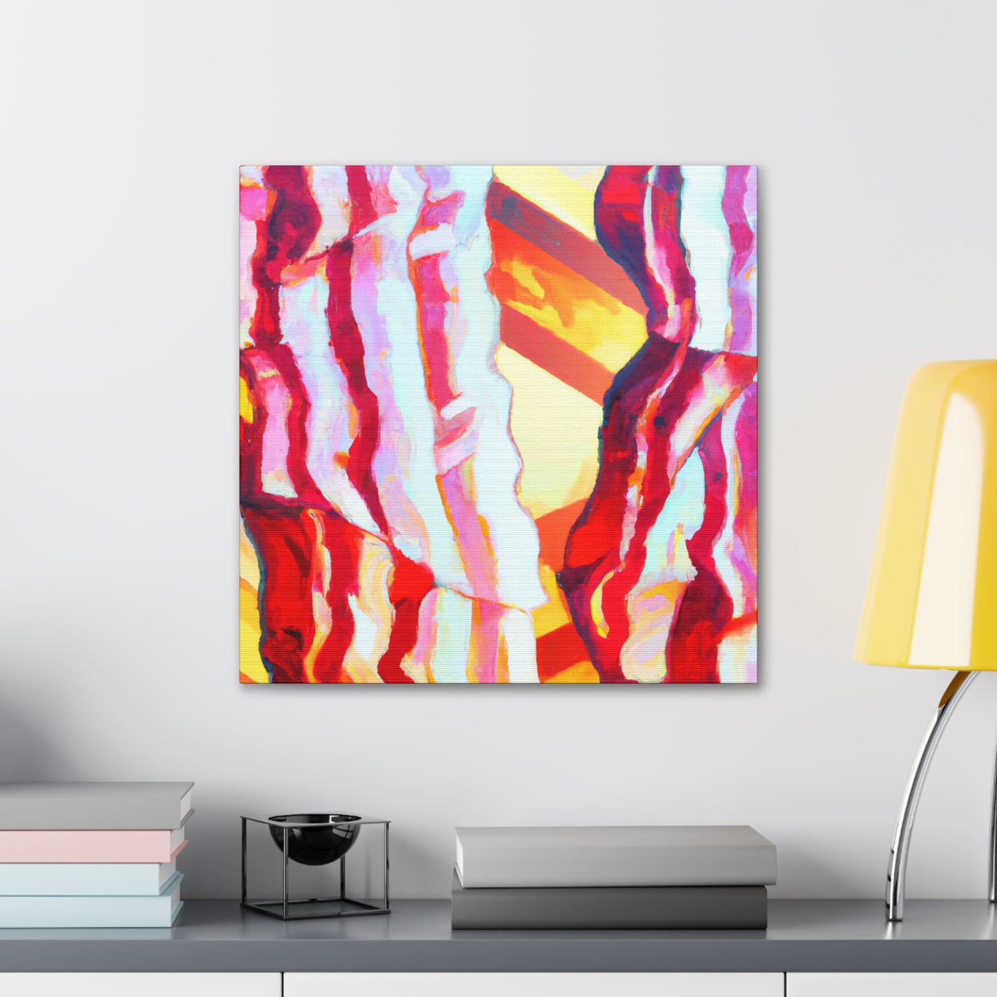 "Bacon of the Hearth" - Canvas