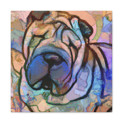 Shar Pei Expressionism - Canvas