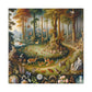 Enchanted Woodland Symphony - Canvas