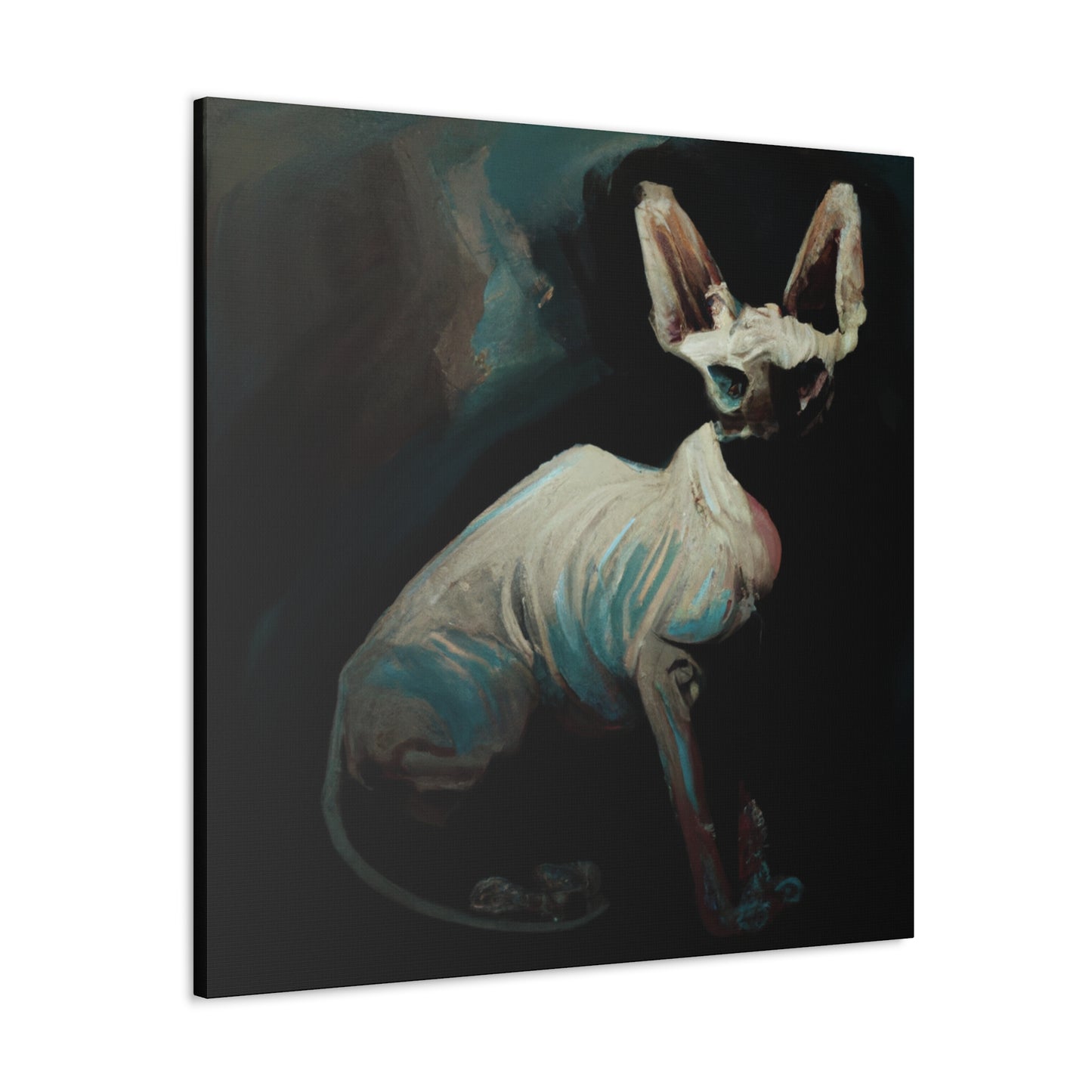 "Sphynx in Reflection" - Canvas