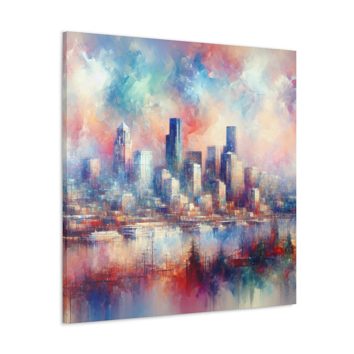 Emerald City Vibrations - Canvas