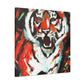 Roaring Bengal Tiger - Canvas