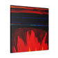 "Flames of Home Fires" - Canvas