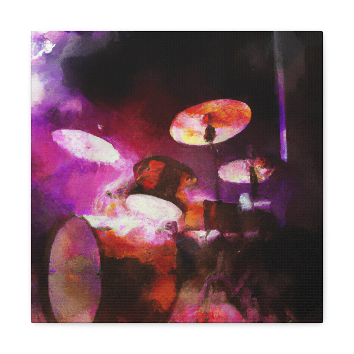 Drum Kit Symphony - Canvas