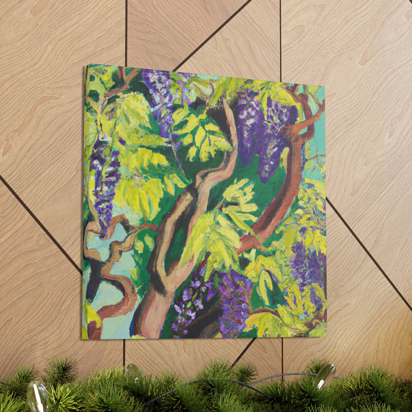 "Wisteria In Bloom" - Canvas