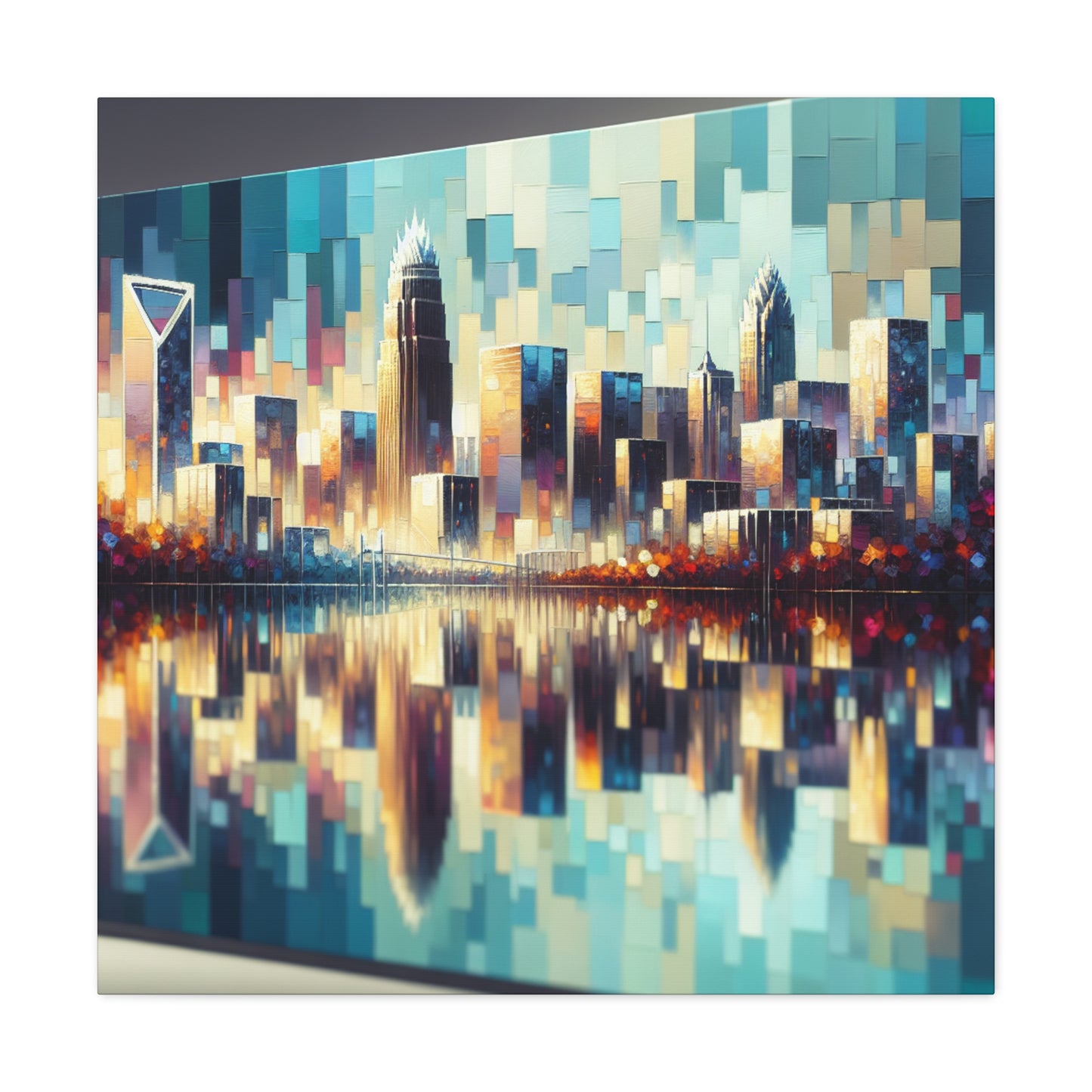 "Urban Euphoria: Charlotte Reverie" - Canvas