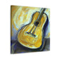 'Guitar Strings In Melody' - Canvas