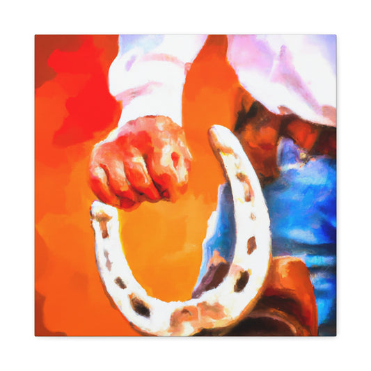 "Lucky Horseshoe Dream" - Canvas