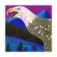 "The Bald Eagle Flies". - Canvas