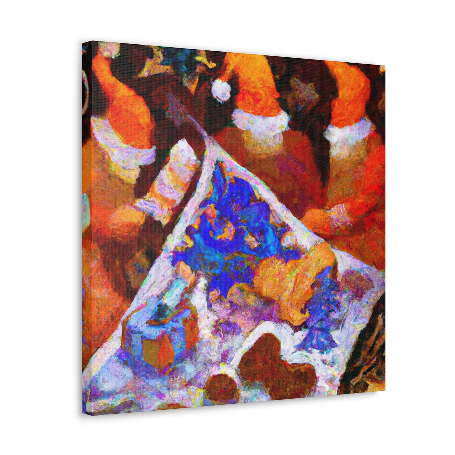 Santa's Workshop Delight - Canvas