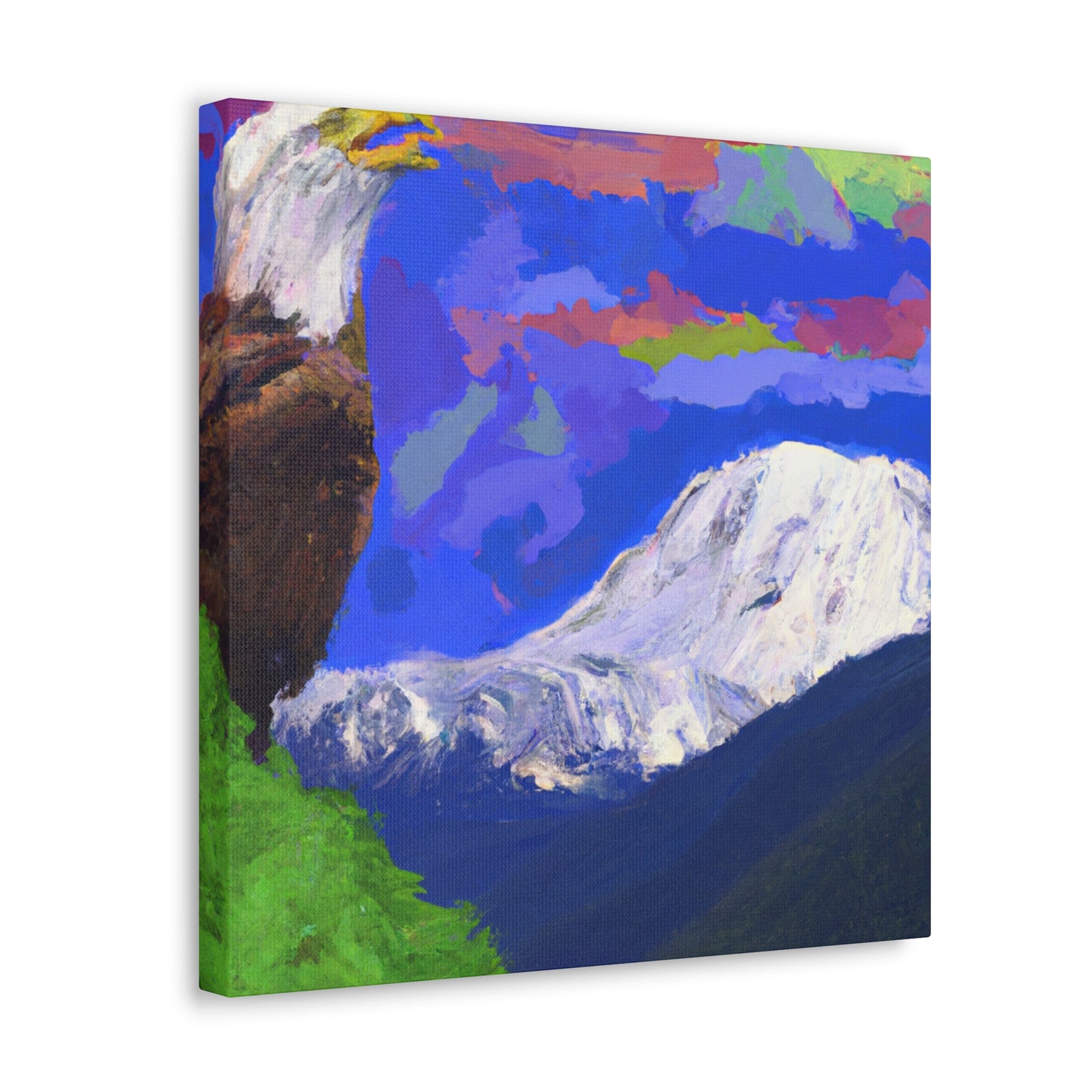 Bald Eagle Majesty Awed - Canvas