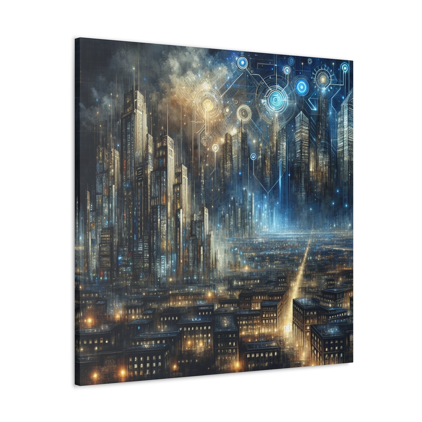 "Nightfall's Reviving Majesty" - Canvas