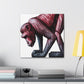 Japanese Macaque Stilllife - Canvas