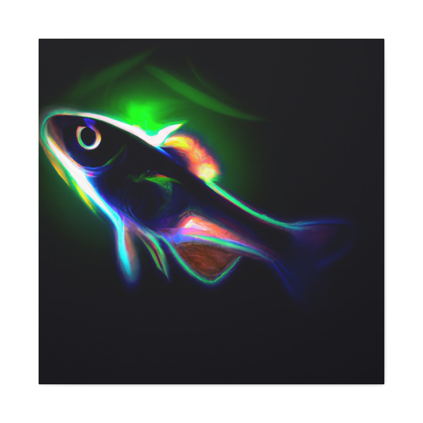 Neon Tetras Celestial Dance - Canvas