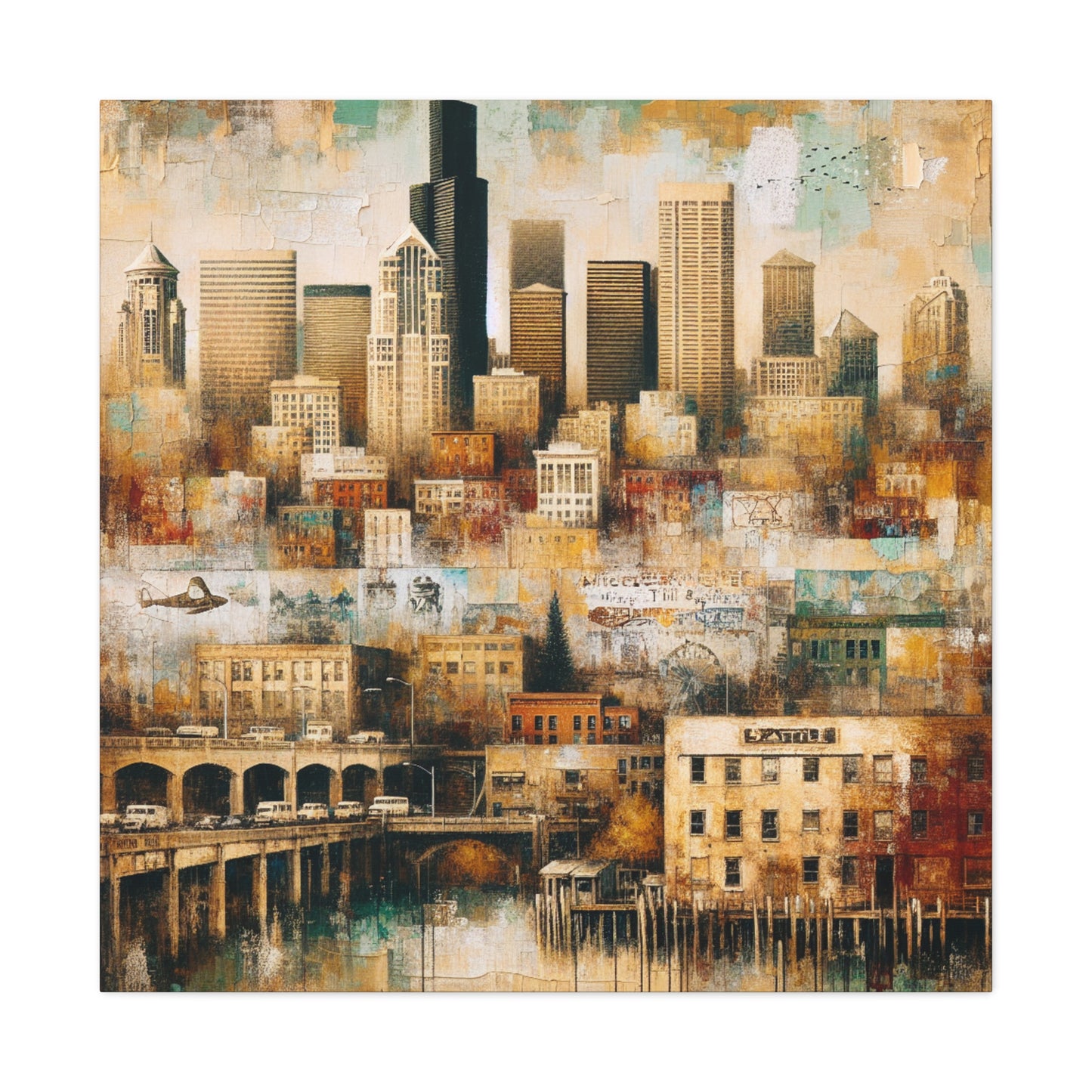 Emerald City Unleashed - Canvas