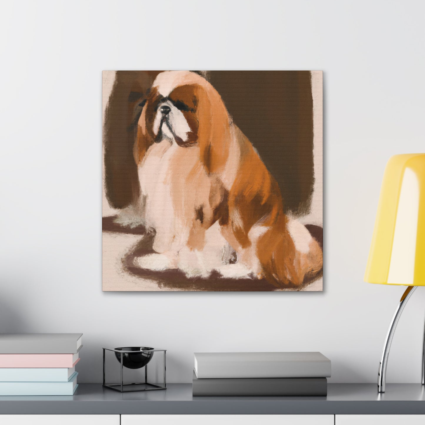 "Pekingese: A Dream" - Canvas