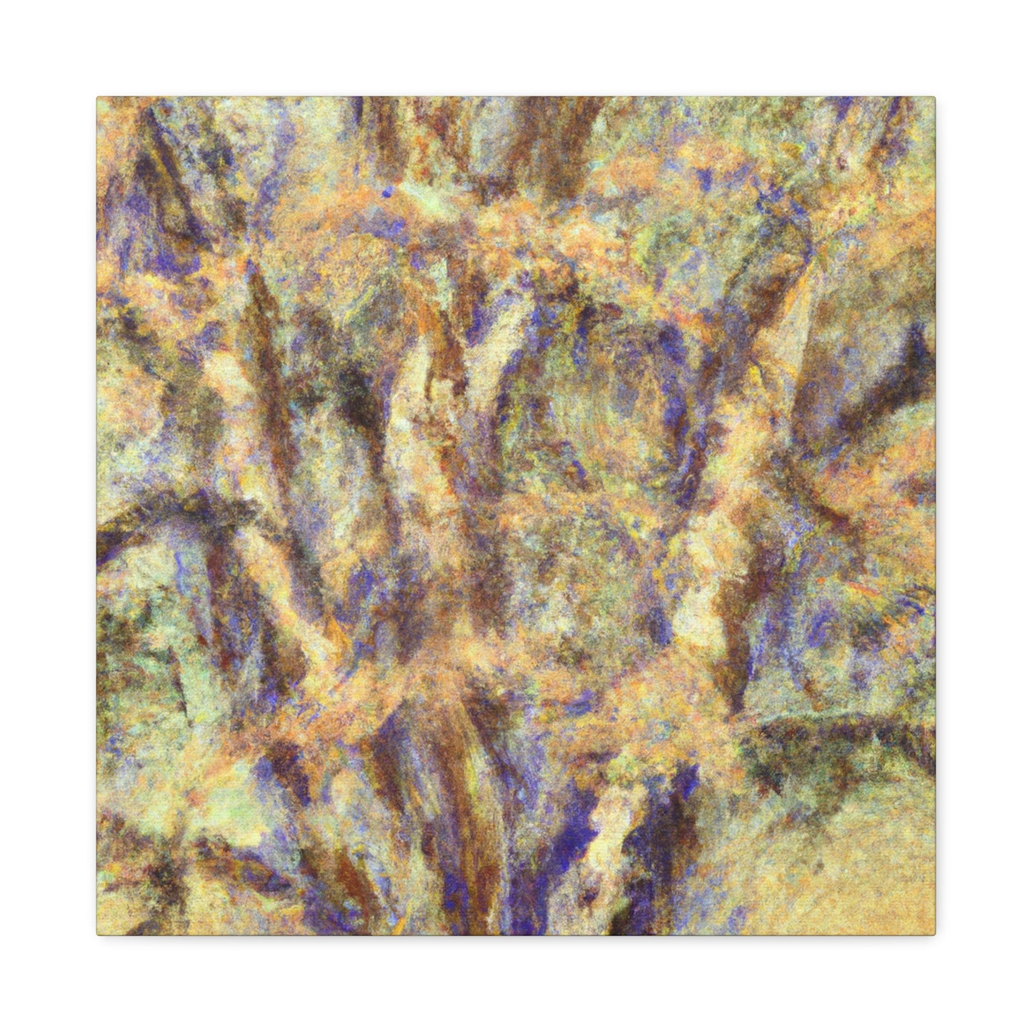 "Elm in Monet's Autumn" - Canvas