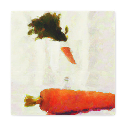 Carrots by Monet - Canvas