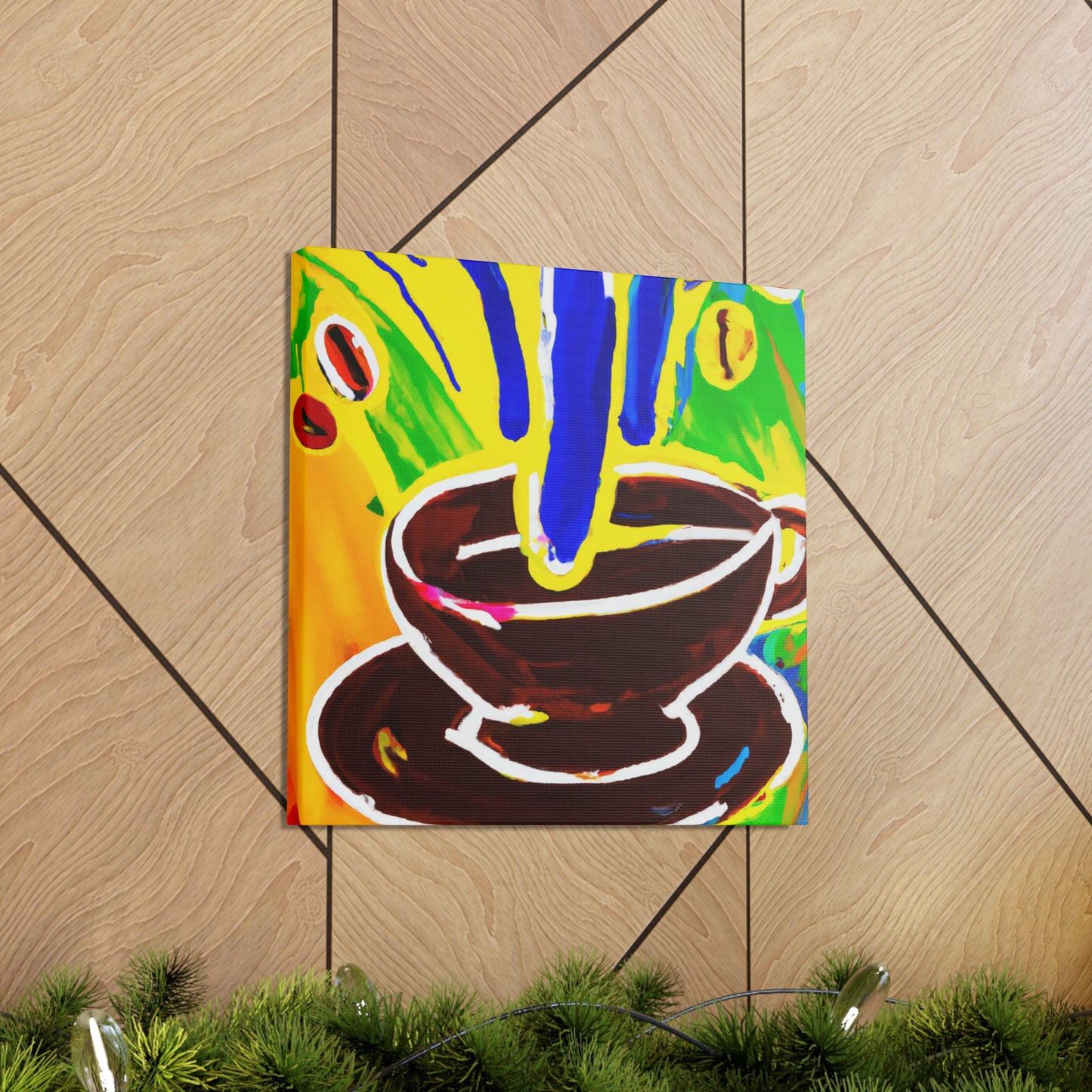 Coffee in Pop Art - Canvas