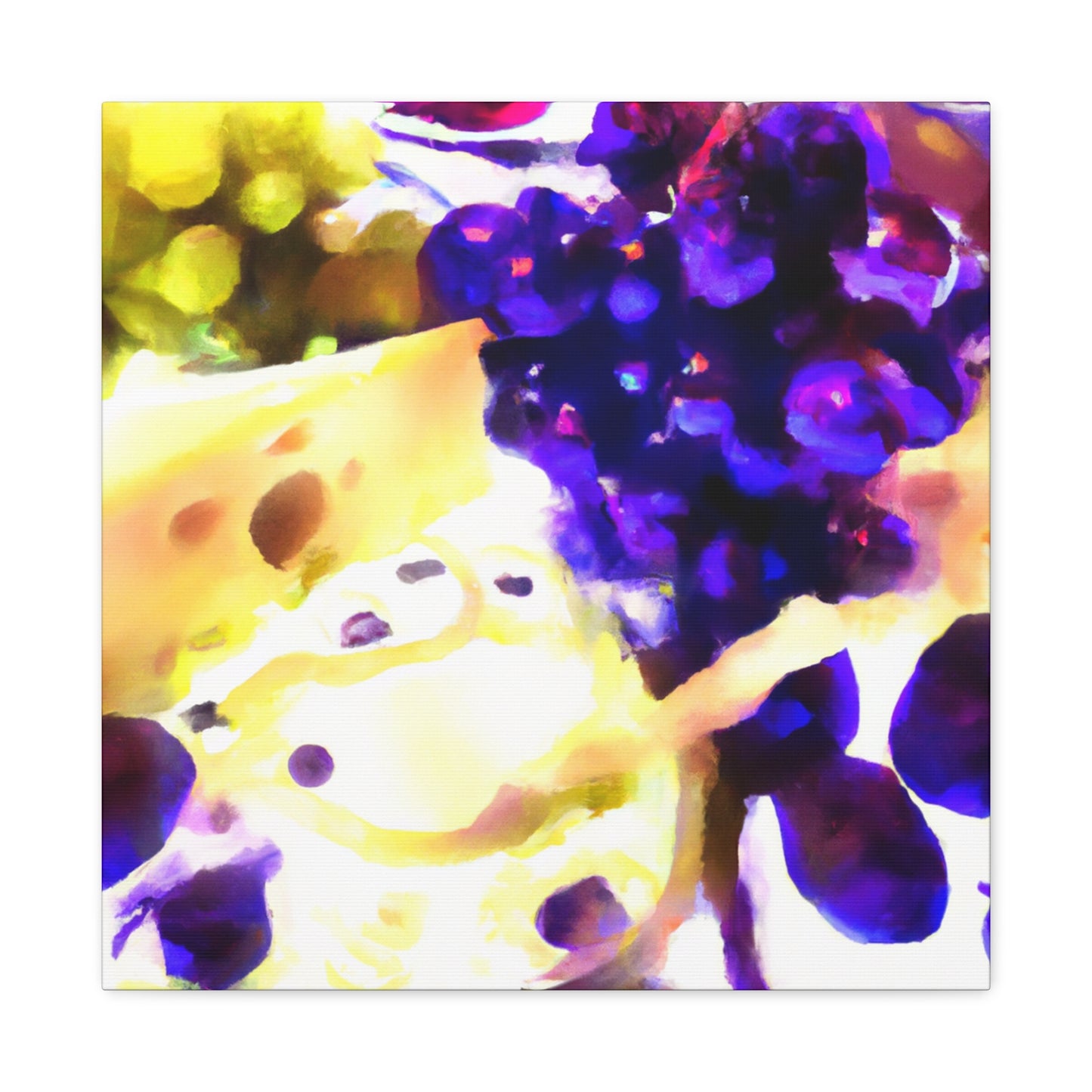 Cheese and Grapes Dream - Canvas