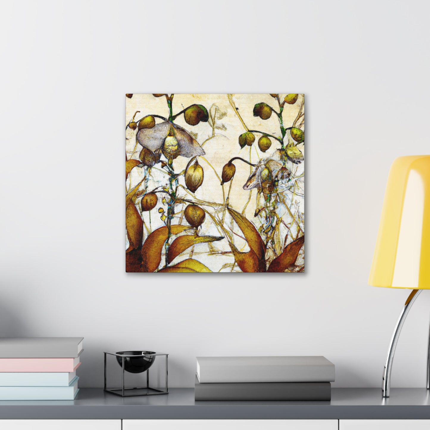 "Orchid's Majestic Wonders" - Canvas