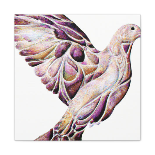 Mourning Dove Reflection - Canvas