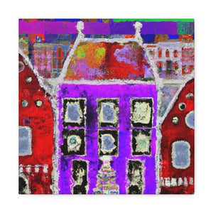 City Square Pop Mosaic - Canvas