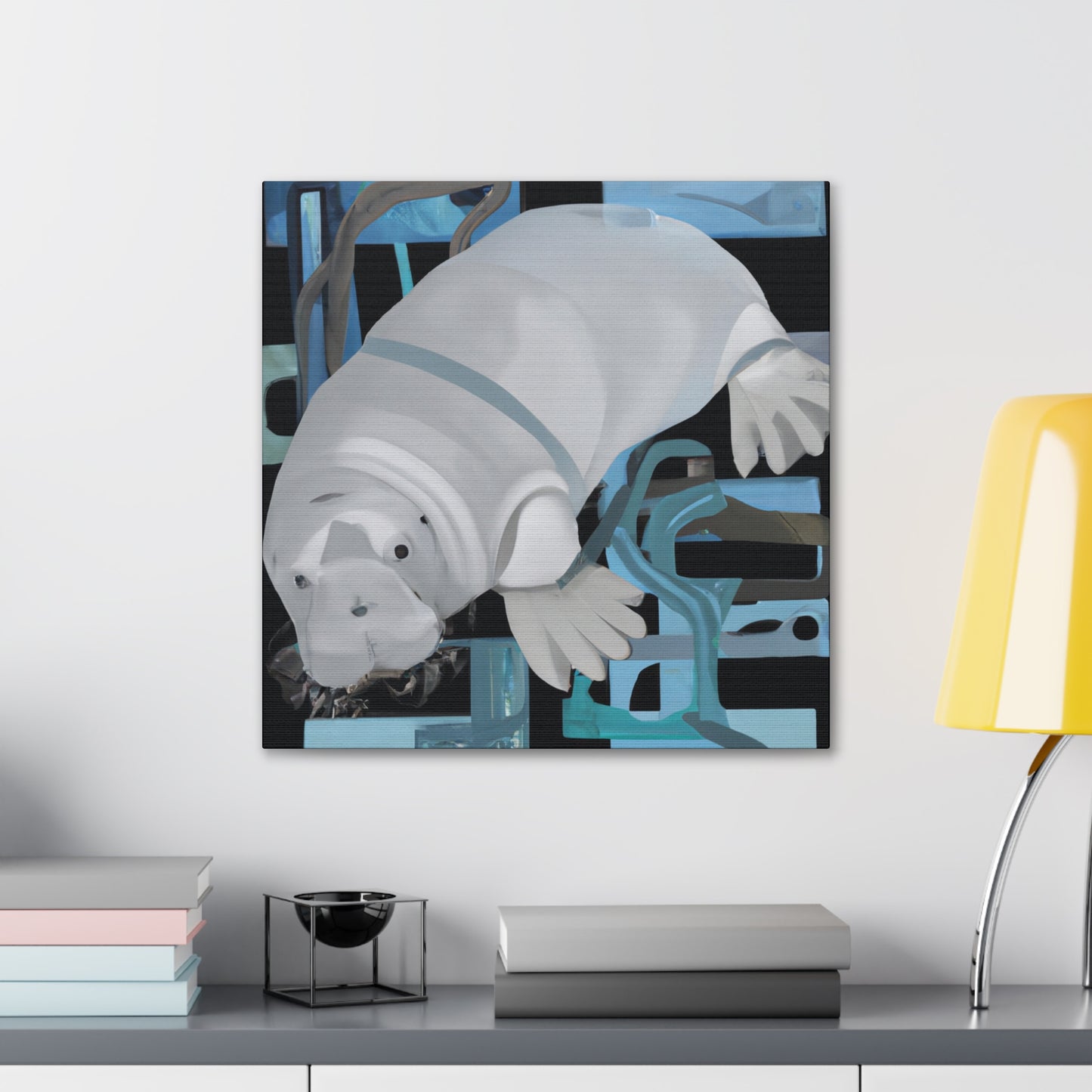 Manatee Magic Majesty - Canvas