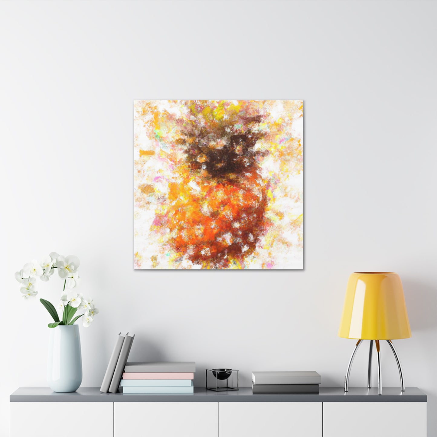 Pineapple Impressionism - Canvas